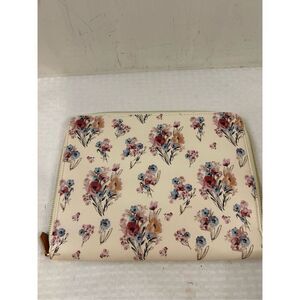 Matilda Jane zipper organizer portfolio flowers dots 11"x9"‎